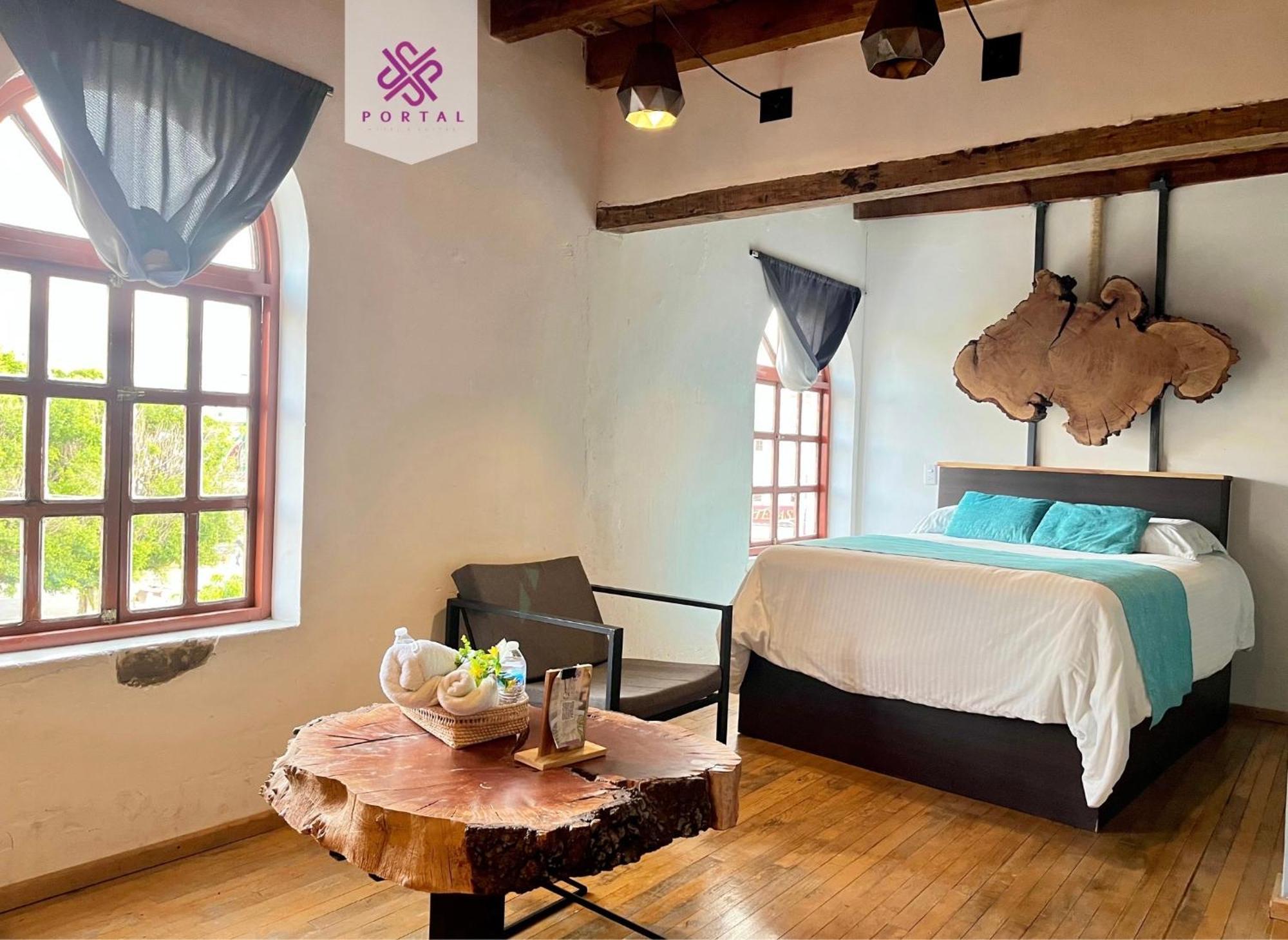 Hotel Portal & Suites Сьюдад-Идальго Экстерьер фото